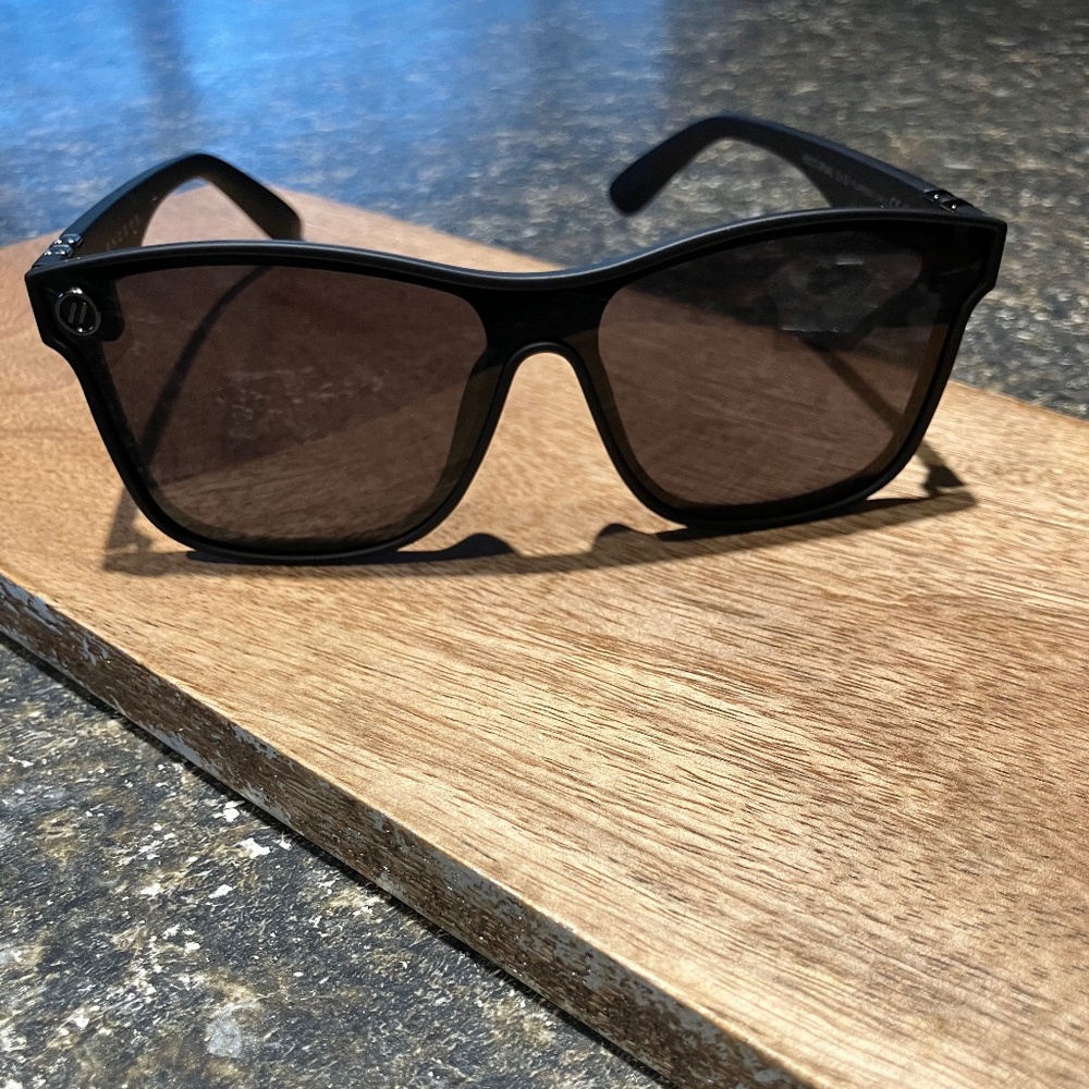 Blenders Millenia nocturnal Q black smoke polarized sun glasses